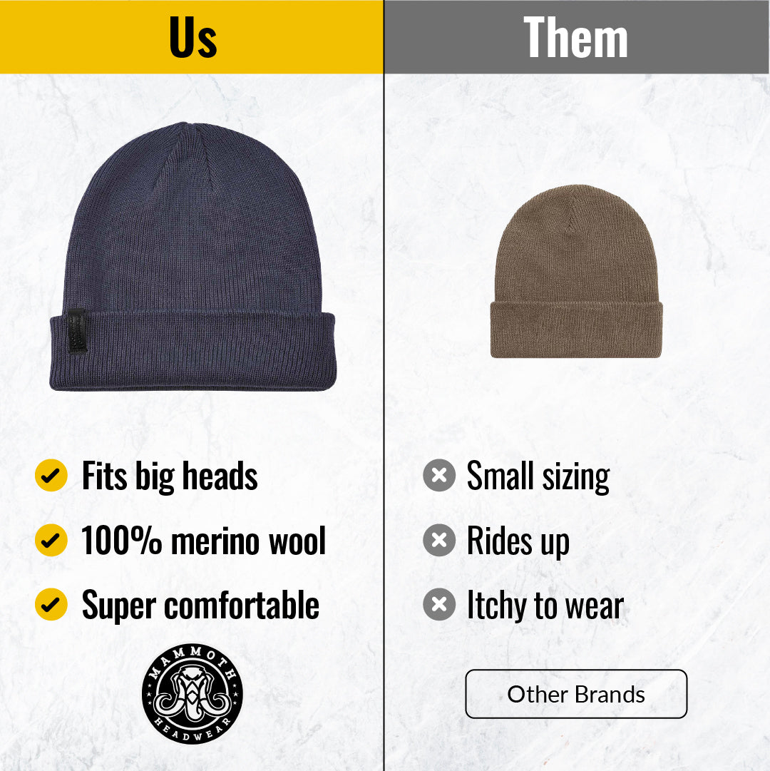 Beanie hats for big heads online