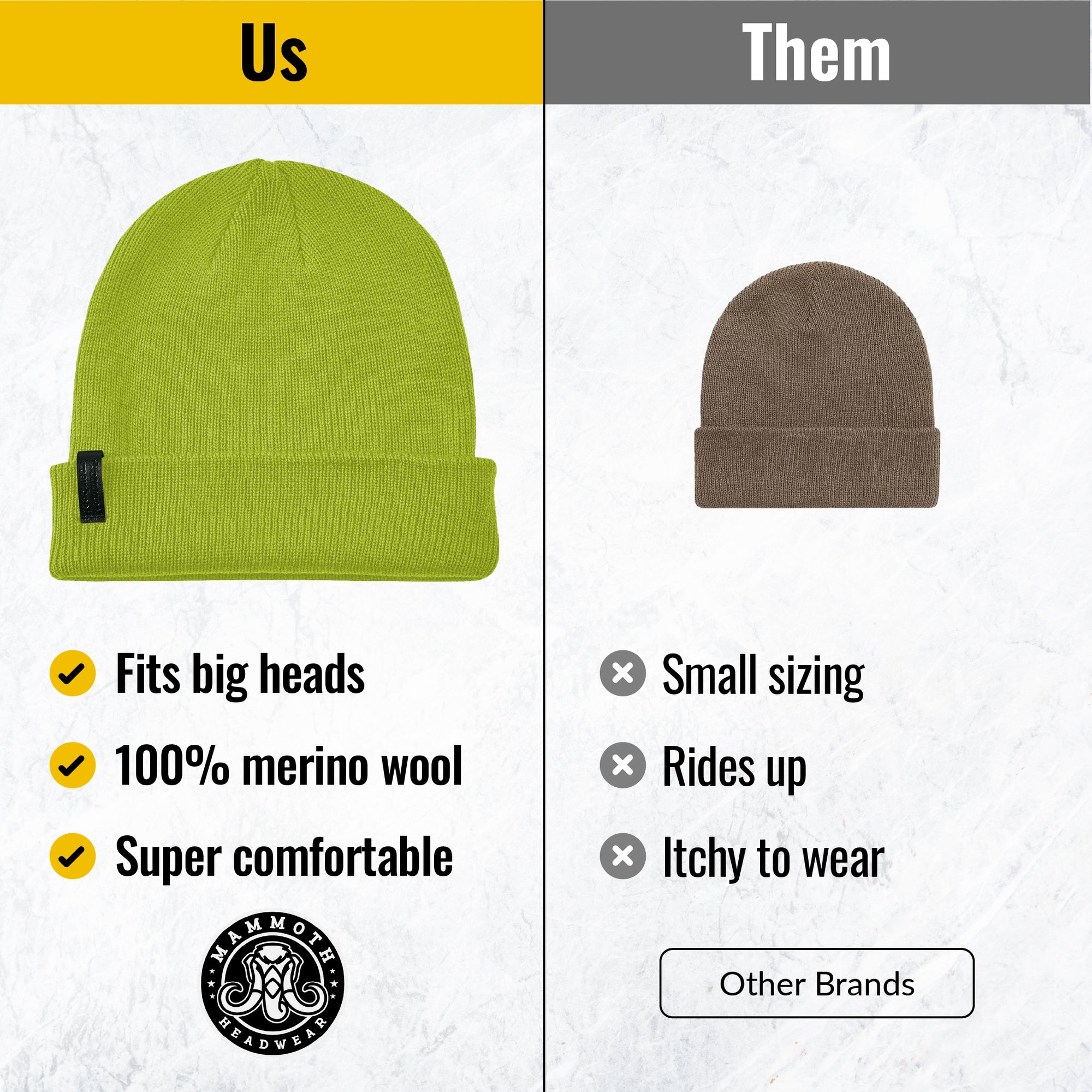 Classic Merino Beanie - Green