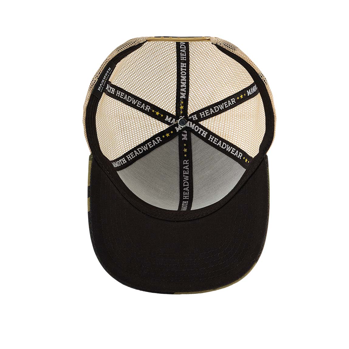 Classic Trucker Blacked Out Hat for Big Heads - Mammoth Headwear