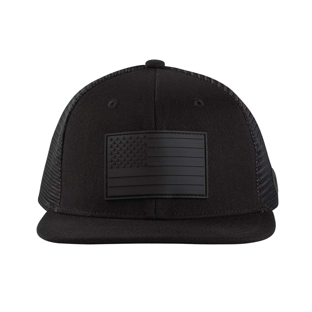 Classic Trucker Black Flag Hat - Urban Style Patriotism