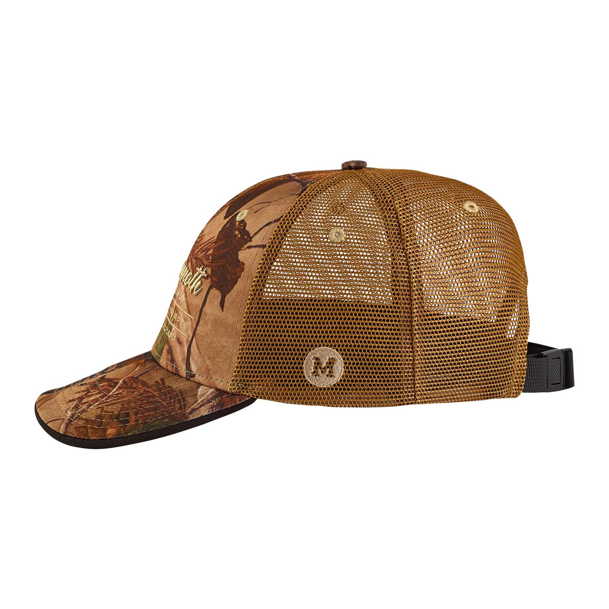 Side View Curved Trucker - Tree Camo