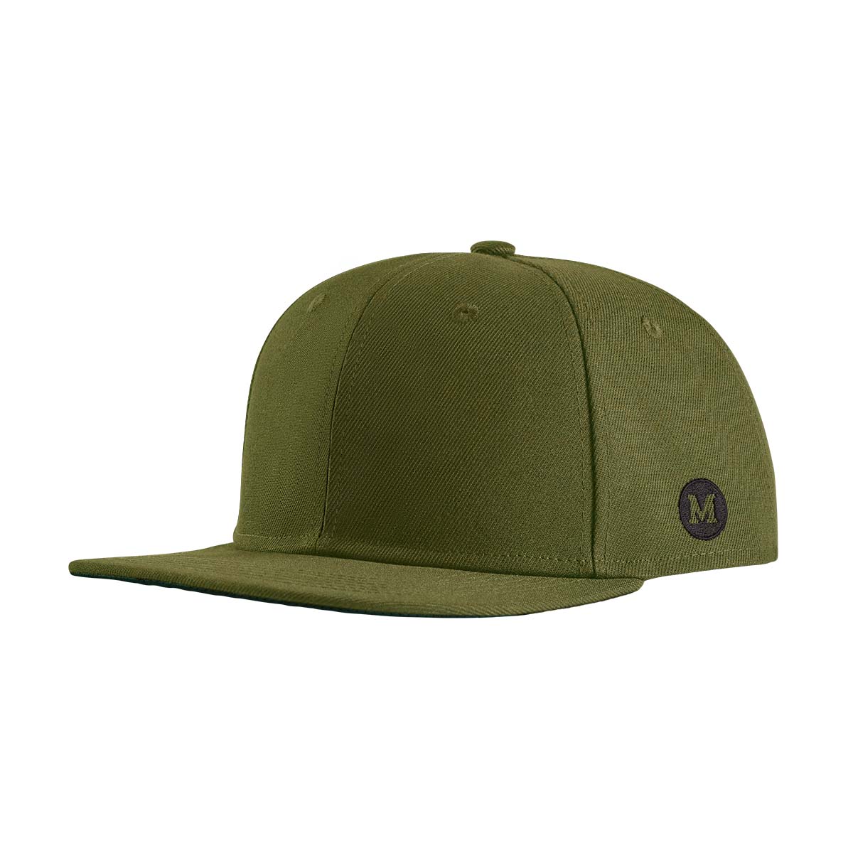 Blank Snapback - Olive