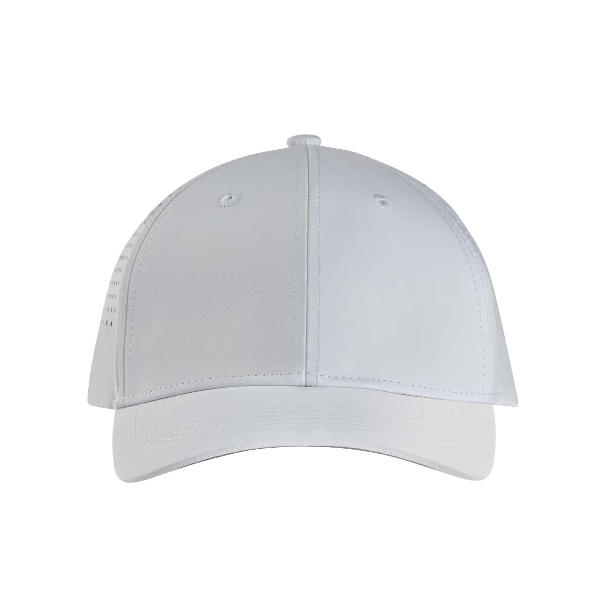 White Blank Performance Snapback Hat - Crisp & Modern - Mammoth Headwear