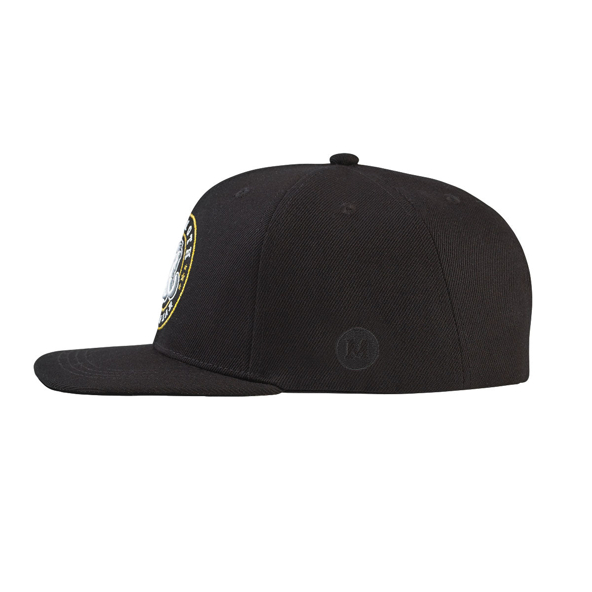 Black Snapback -Blank for A Comfortable Fit.