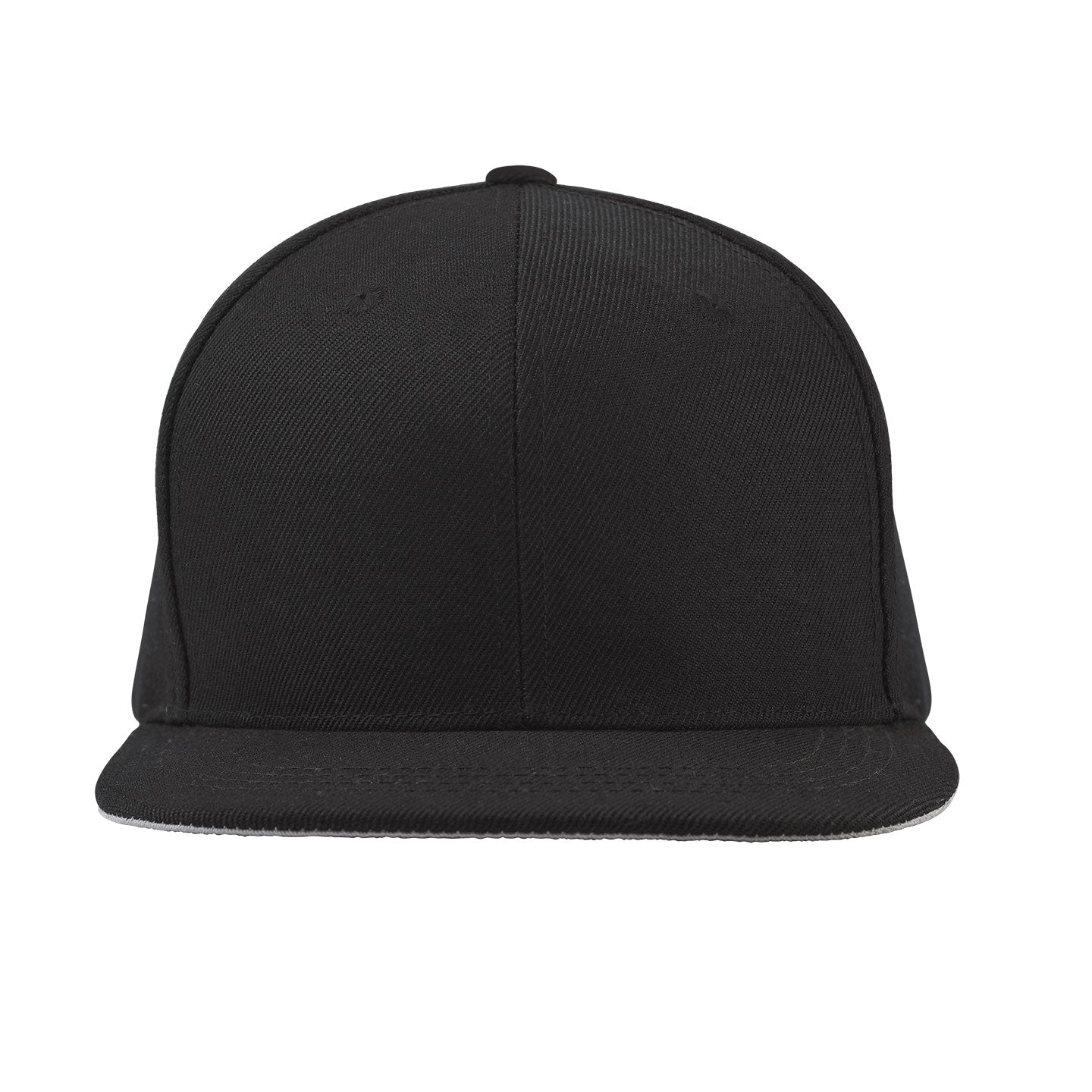 Snapback Hat: Blank in all Black - Stylish